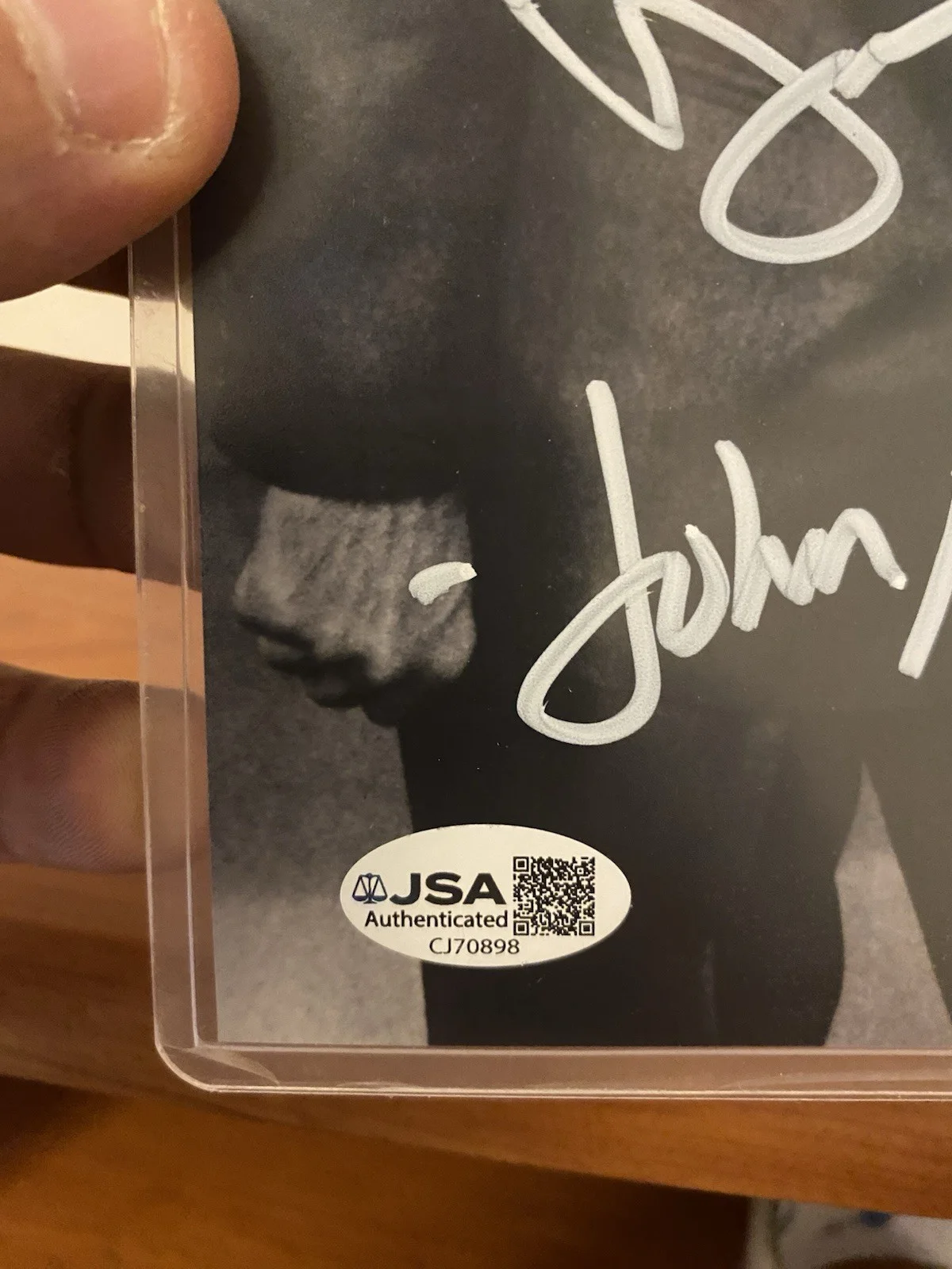 Tony Denison — Tony Denison Autographed 8x10 JSA Certified Clean And Mint Quick Shipping!, image 2
