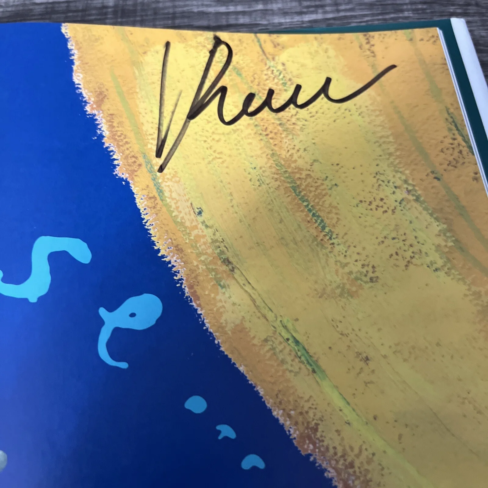 Mikhail Baryshnikov — Mikhail Baryshnikov Vladimir Radunsky Because SIGNED Autograph HC BOOK BECKETT, image 3