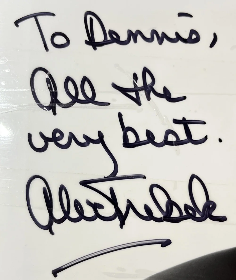 Alex Trebek — Alex Trebek Signed Jeopardy 8x10 Photo JSA COA Autograph Inscribed, изображение 2