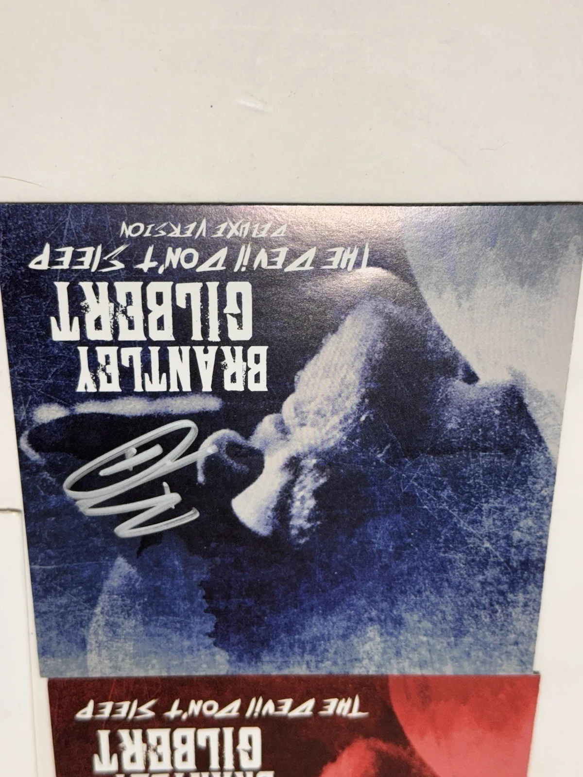 BRANTLEY GILBERT " The Devil Don't Sleep " Deluxe Autographed CD ACOA Certified, image 3