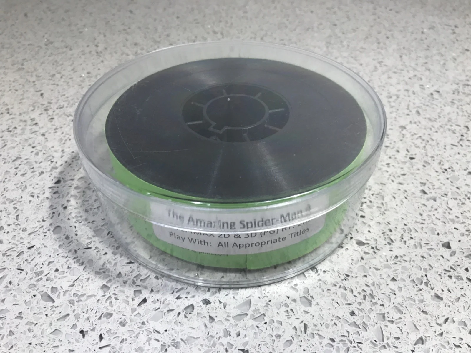 35mm Movie Trailer Film Cell Cinema Reel THE AMAZING SPIDER-MAN (2012) Garfield, изображение 4