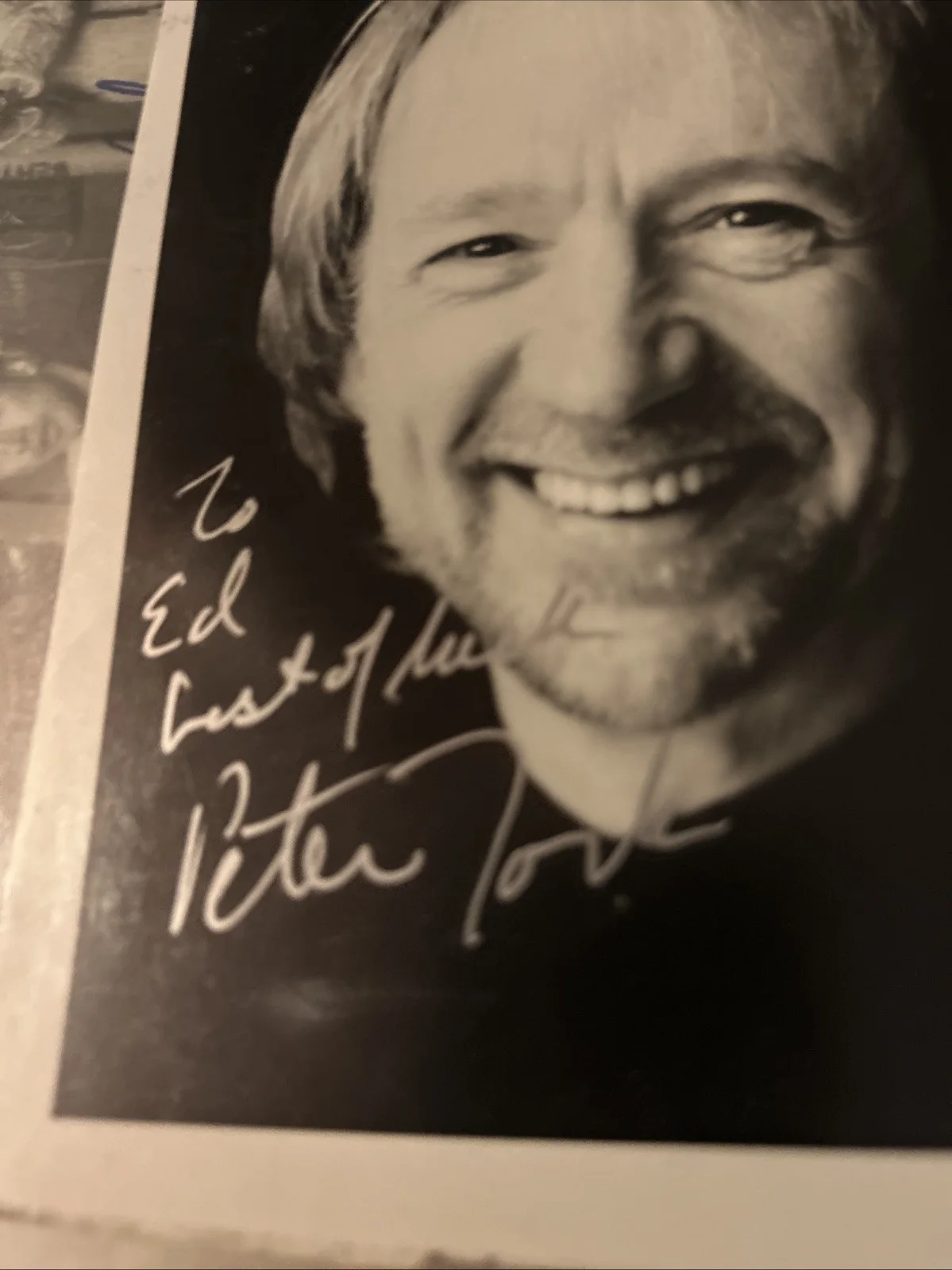 Peter Tork Autographed 3 X 5 Black-And-White Photo Authentic The Monkeys, изображение 3