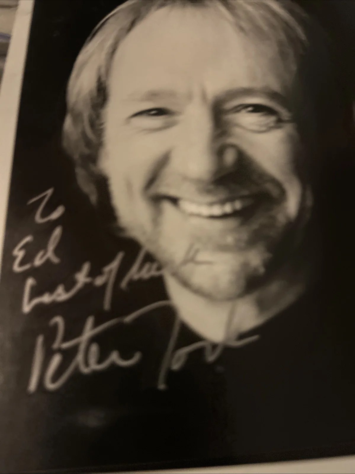 Peter Tork Autographed 3 X 5 Black-And-White Photo Authentic The Monkeys, изображение 4
