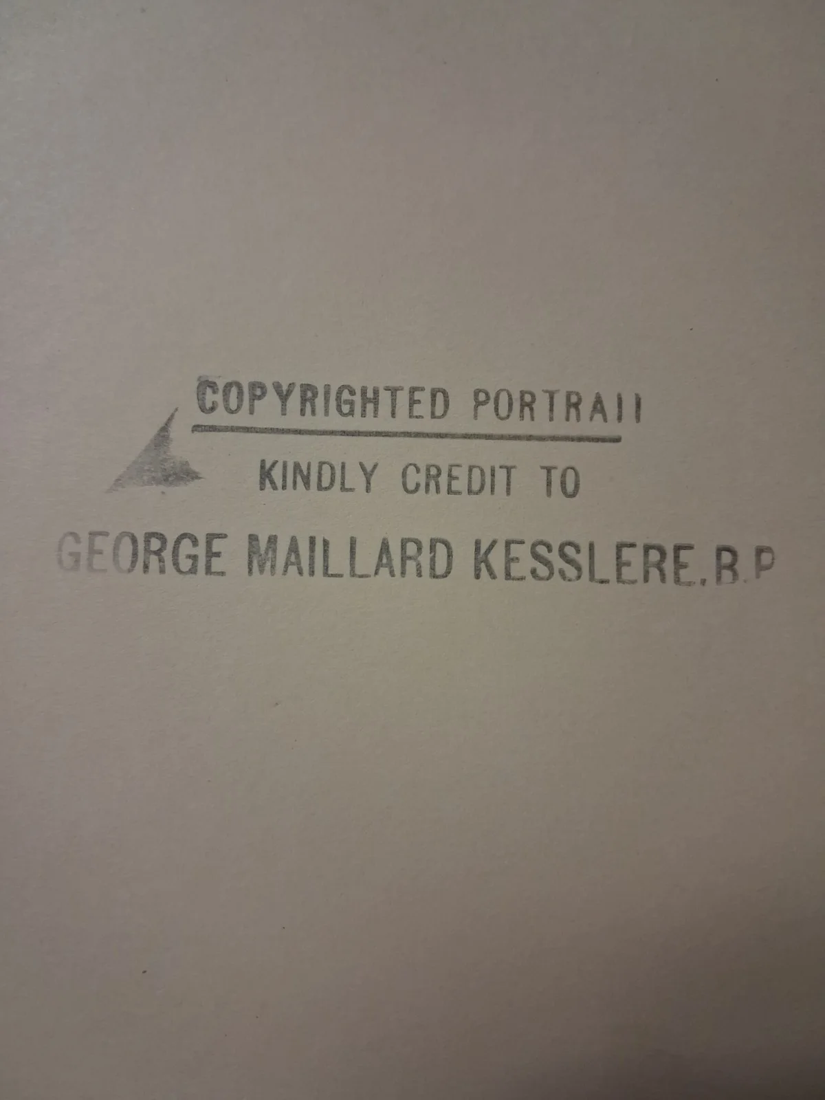 VTg Shirley Deane Signed Photo to Joy Hodges G Maillard Kesslère NY Art Portrait, изображение 5