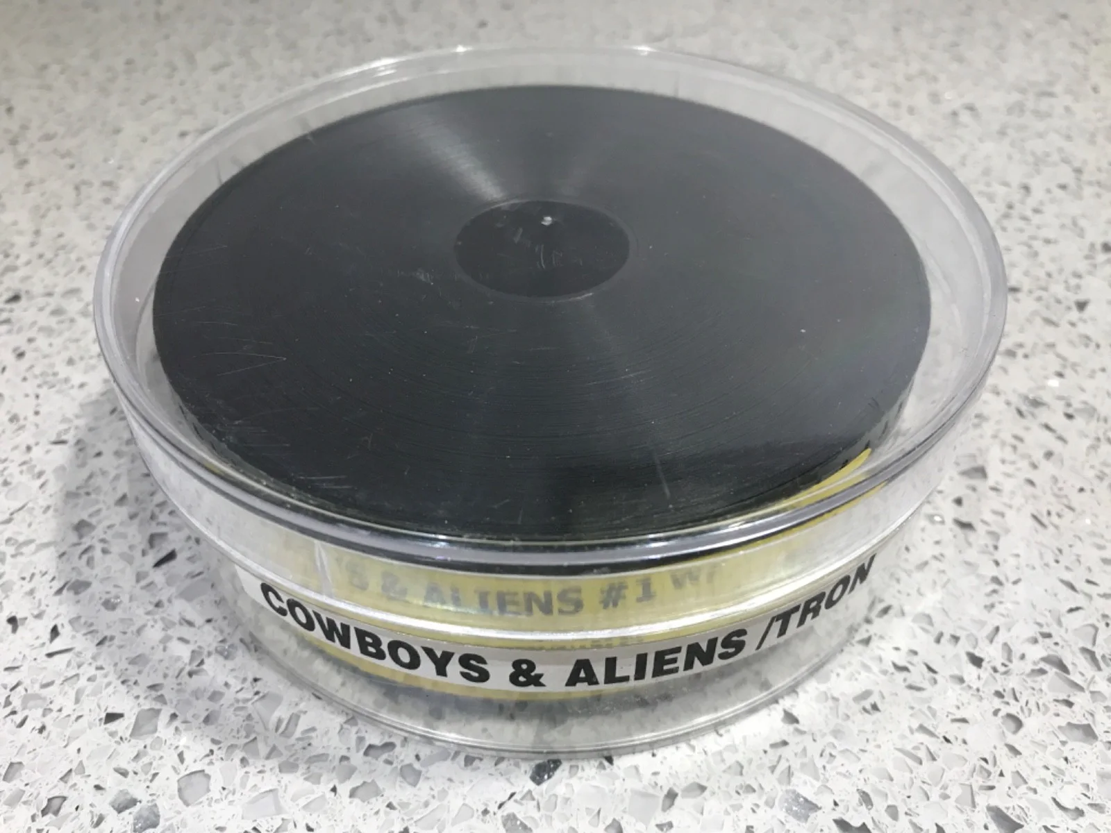 35mm Movie Trailer Film Cell Cinema Reel - COWBOYS & ALIENS with TRON (2011), изображение 3