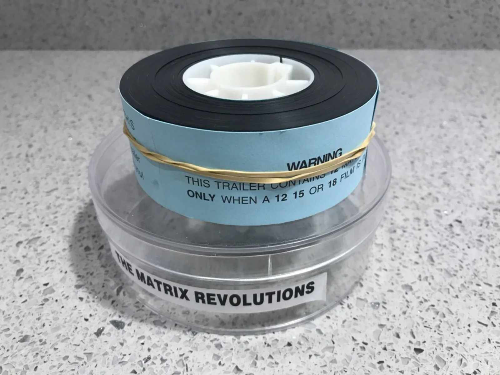 35mm Movie Trailer Film Cell Cinema Reel THE MATRIX REVOLUTIONS - Keanu Reeves, изображение 2