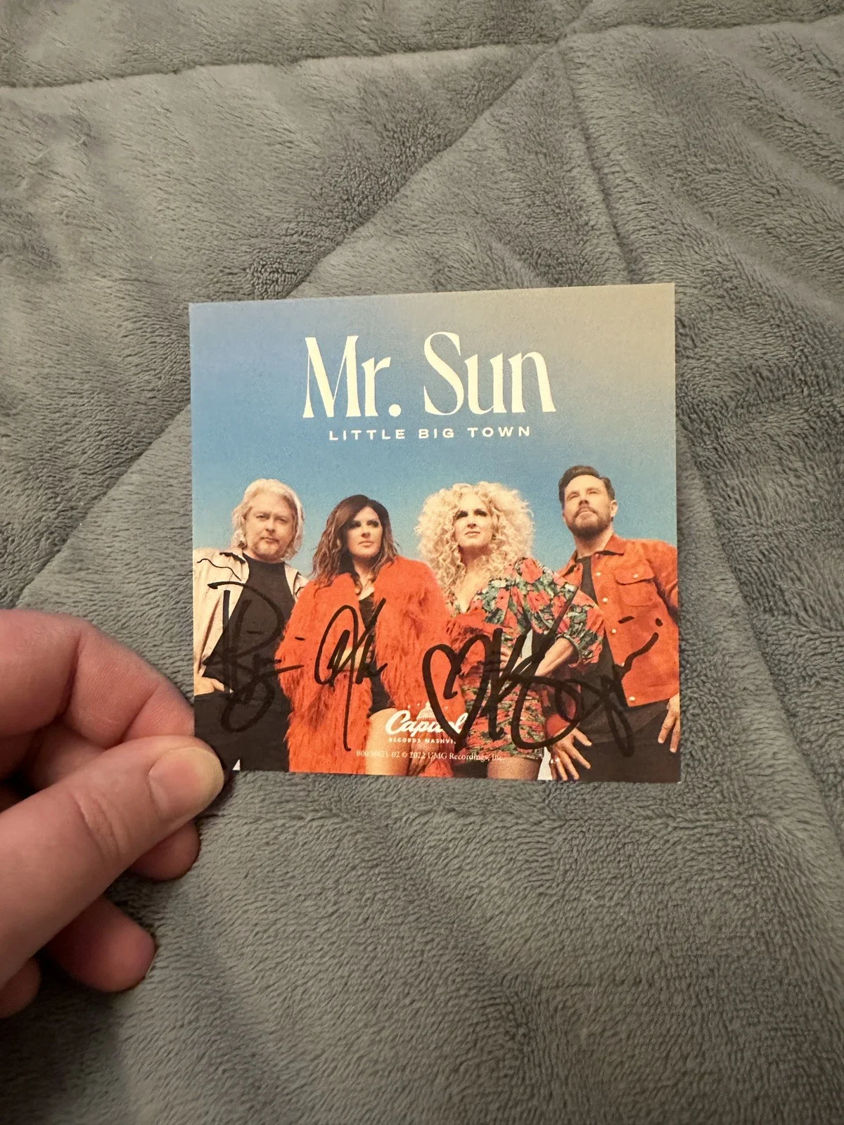 Little Big Town Mr. Sun CD & Signed Art Card, image 2