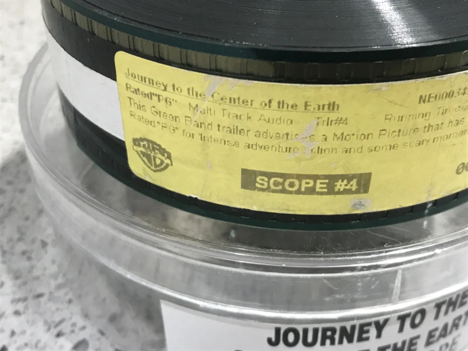 35mm Movie Trailer Film Cell Cinema Reel JOURNEY TO THE CENTRE OF THE EARTH v4, изображение 2