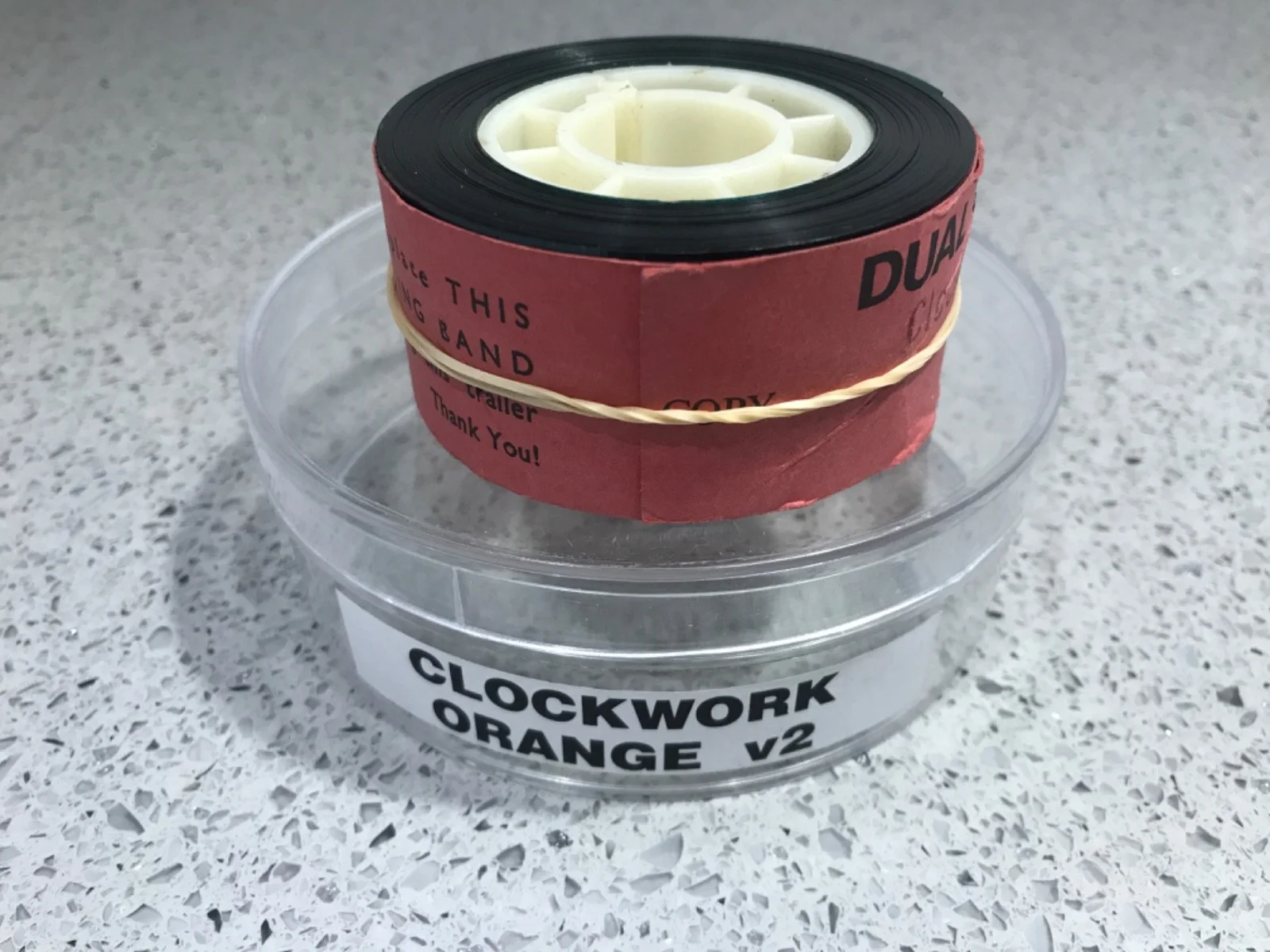 35mm Movie Trailer Film Cell Cinema Reel A CLOCKWORK ORANGE v2 Stanley Kubrick, изображение 2