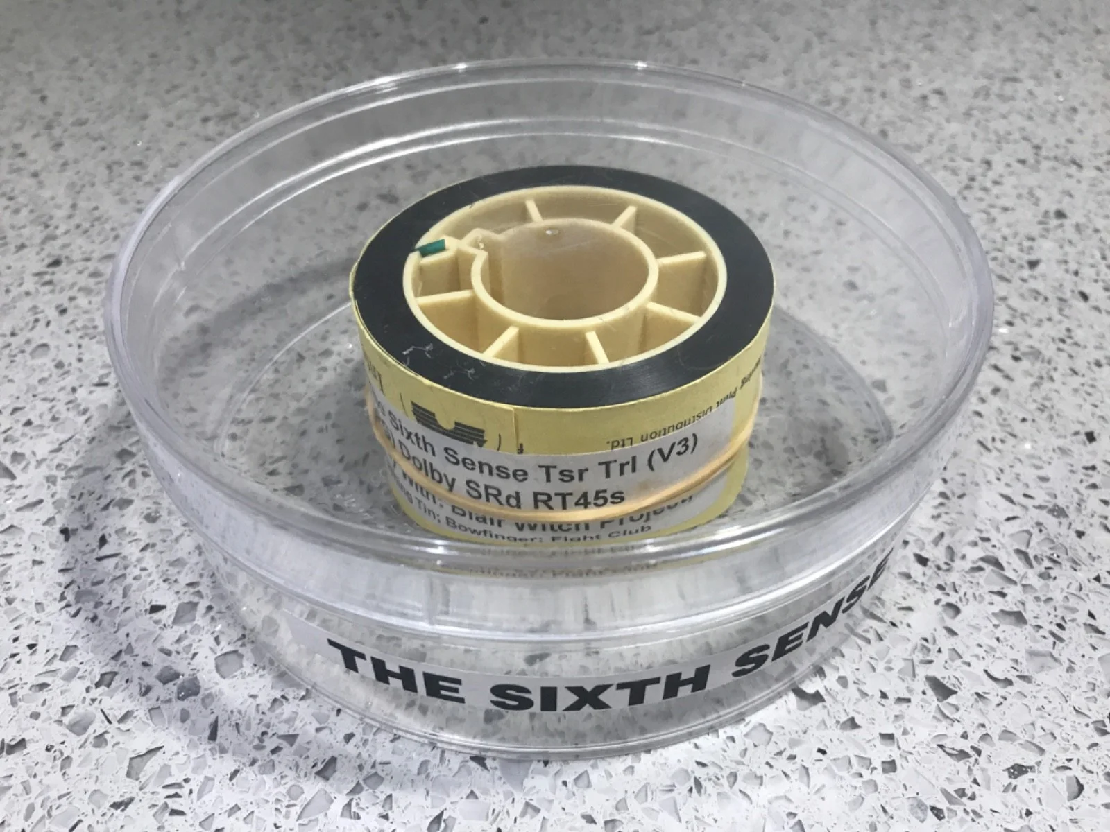 35mm Movie Trailer Film Cell Cinema Reel THE SIXTH SENSE v3 (1999) Bruce Willis, изображение 3