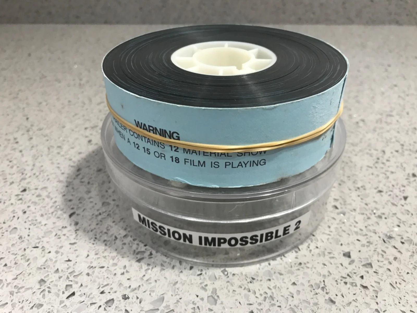 35mm Movie Trailer Film Cell Cinema Reel MISSION IMPOSSIBLE 2 (2000) Tom Cruise, изображение 2