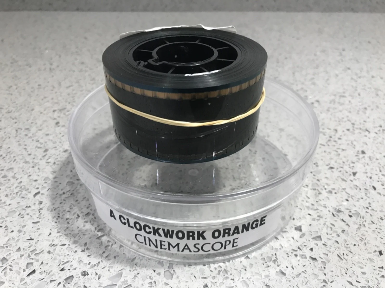 35mm Movie Trailer Film Cell Cinema Reel A CLOCKWORK ORANGE (1971) Patrick Magee, image 2