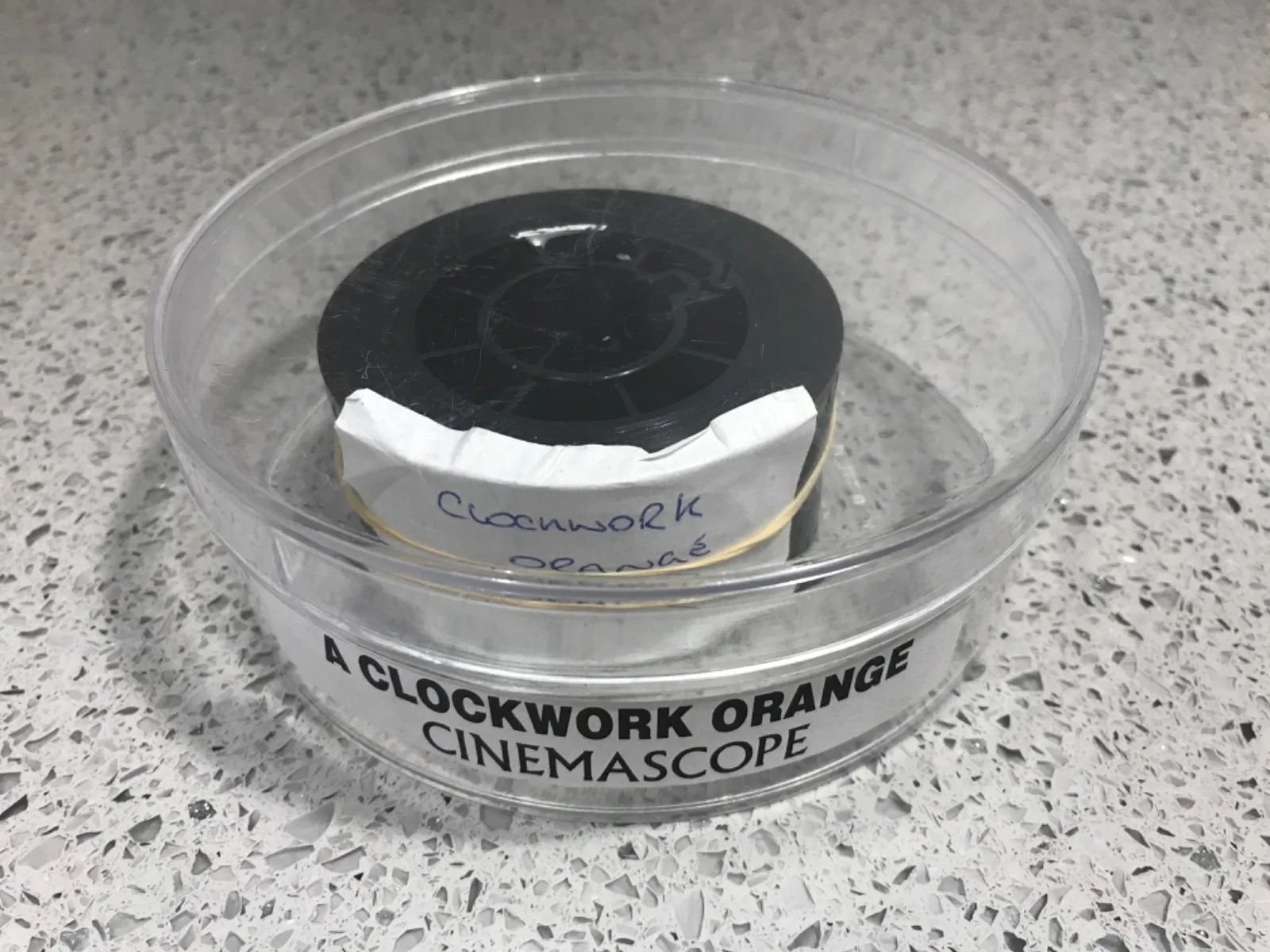 35mm Movie Trailer Film Cell Cinema Reel A CLOCKWORK ORANGE (1971) Patrick Magee, image 3