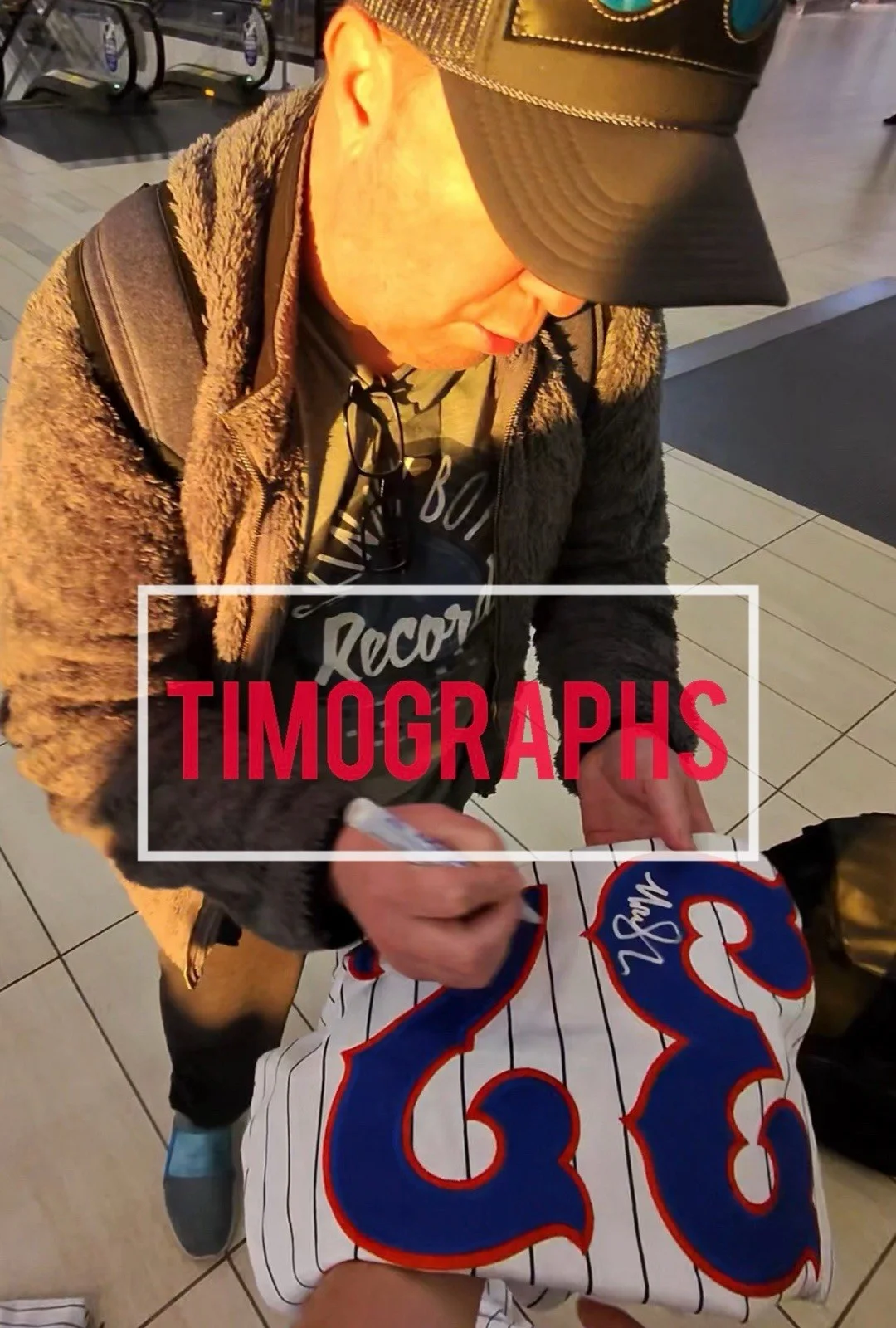 NICK SWARDSON SIGNED ‘THE BENCHWARMERS’ JERSEY (HOWIE) EXACT VIDEO PROOF JSA COA, image 3