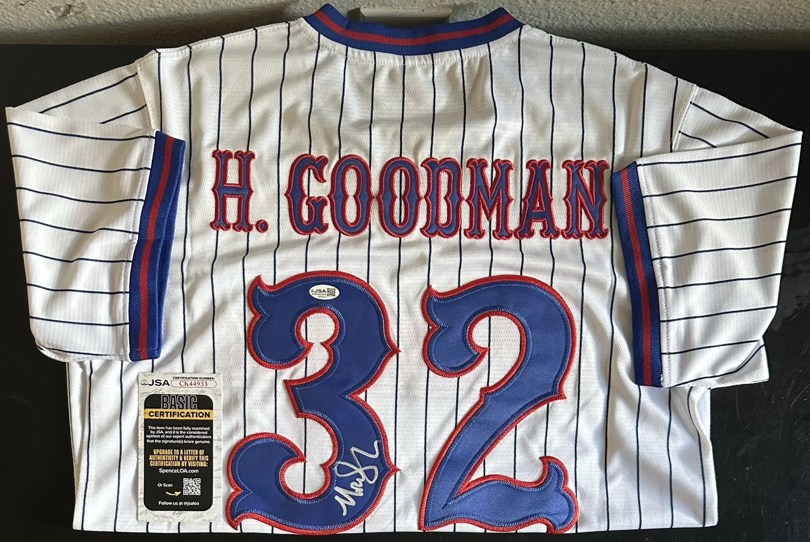 NICK SWARDSON SIGNED ‘THE BENCHWARMERS’ JERSEY (HOWIE) EXACT VIDEO PROOF JSA COA, image 4
