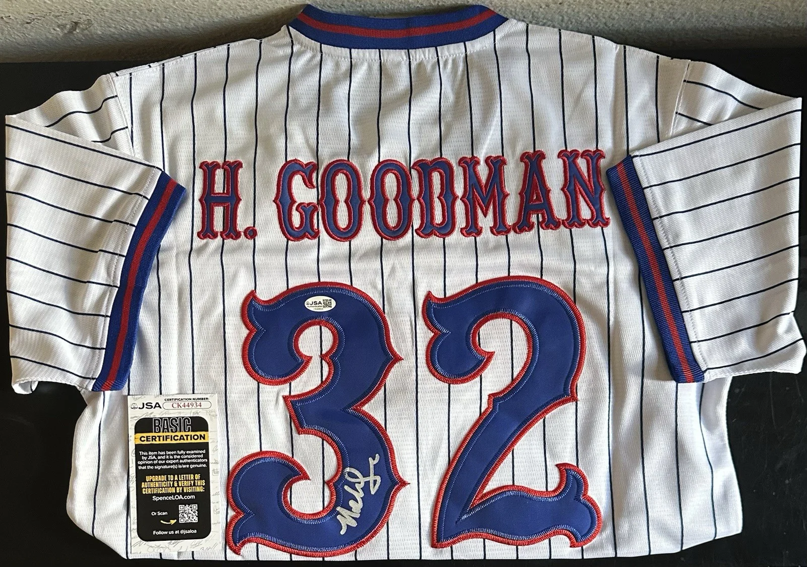 NICK SWARDSON SIGNED ‘THE BENCHWARMERS’ JERSEY (HOWIE) EXACT VIDEO PROOF JSA COA, изображение 4