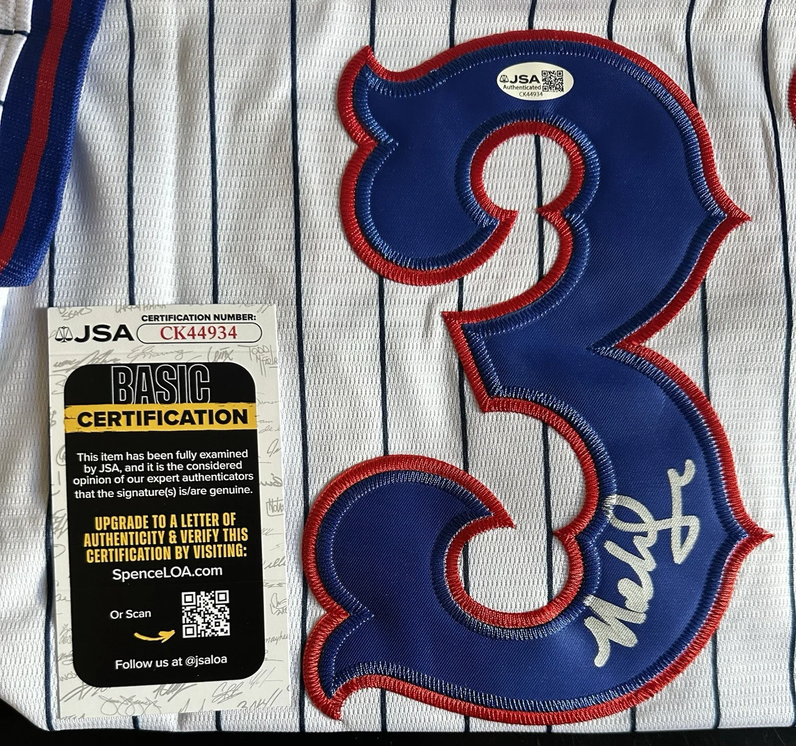 NICK SWARDSON SIGNED ‘THE BENCHWARMERS’ JERSEY (HOWIE) EXACT VIDEO PROOF JSA COA, изображение 5