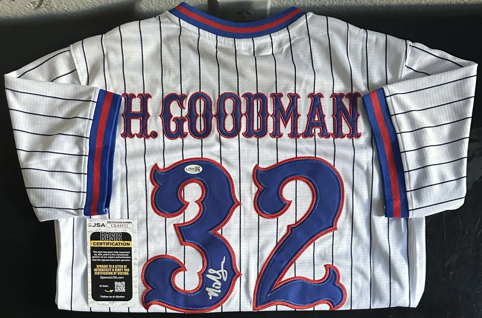 NICK SWARDSON SIGNED ‘THE BENCHWARMERS’ JERSEY (HOWIE) EXACT VIDEO PROOF JSA COA, изображение 4