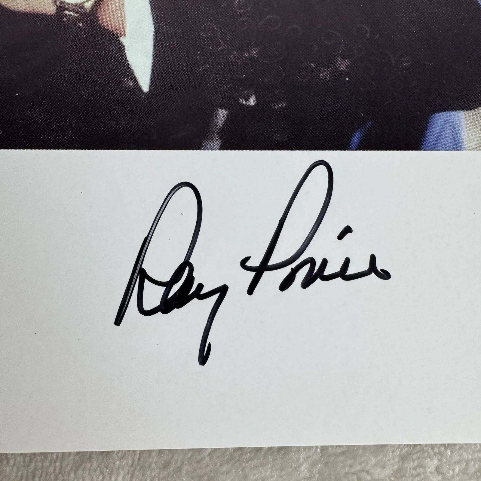 Ray Price Country Legend Autographed Photo 8 X 10 W/Original Concert Tickets, изображение 3