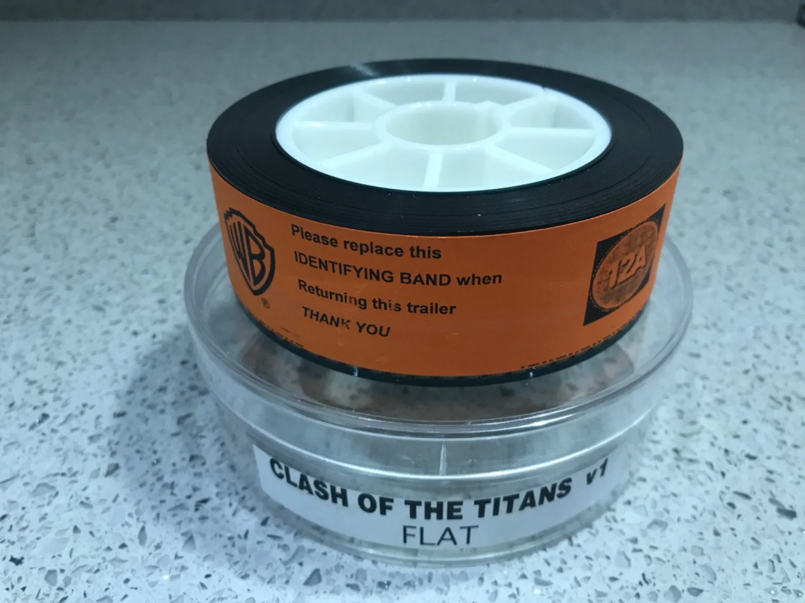 35mm Movie Trailer Film Cell Cinema Reel - CLASH OF THE TITANS - Sam Worthington, изображение 2