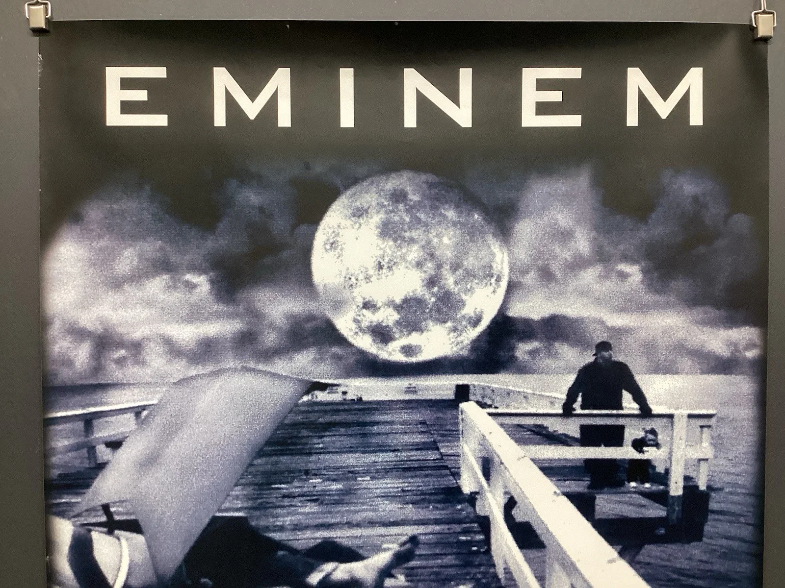Eminem The Slim Shady LP Original Vintage Poster 1999 RARE, изображение 3