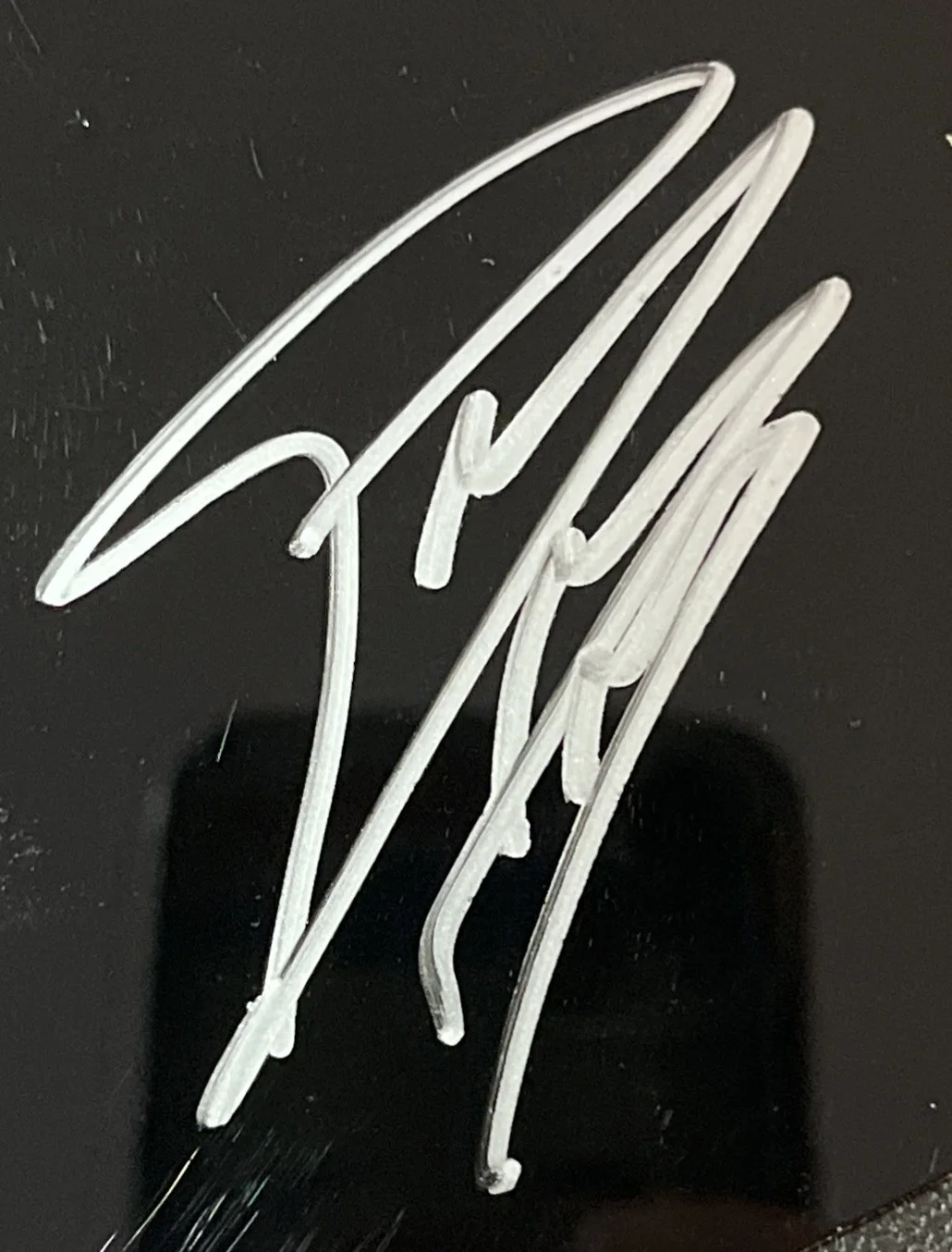Post Malone Signed Autographed Guitar Pick Guard Certified PAAS COA 689, image 2