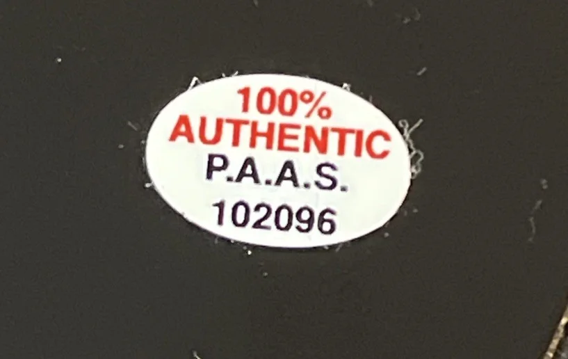 Post Malone Signed Autographed Guitar Pick Guard Certified PAAS COA 689, image 3
