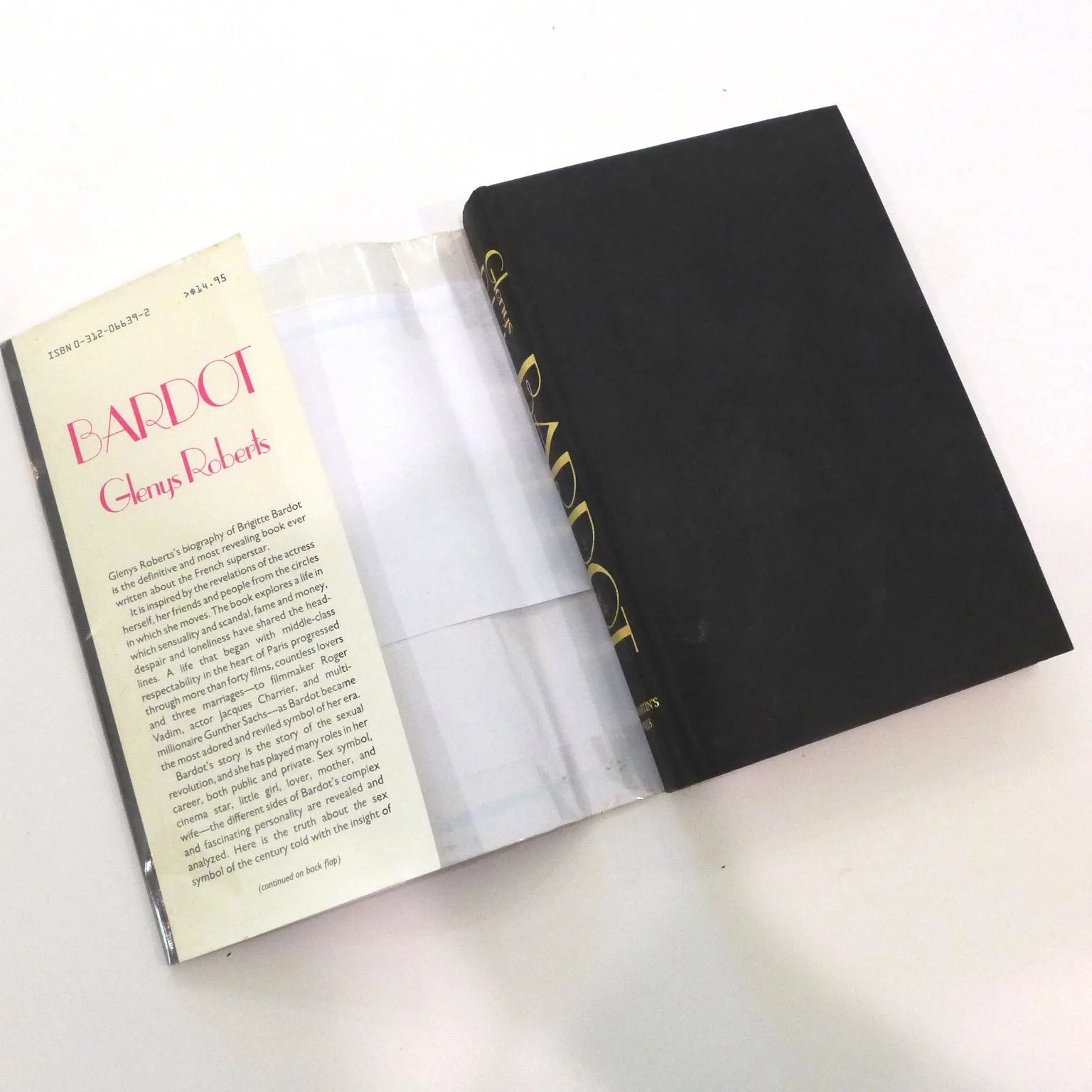 Brigitte Bardot — SIGNED Brigitte Bardot A Personal Biography of THE SEX SYMBOL Book 1984 1st Edit, изображение 3