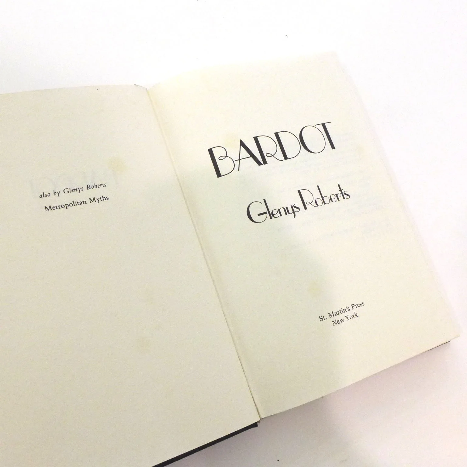 Brigitte Bardot — SIGNED Brigitte Bardot A Personal Biography of THE SEX SYMBOL Book 1984 1st Edit, изображение 5