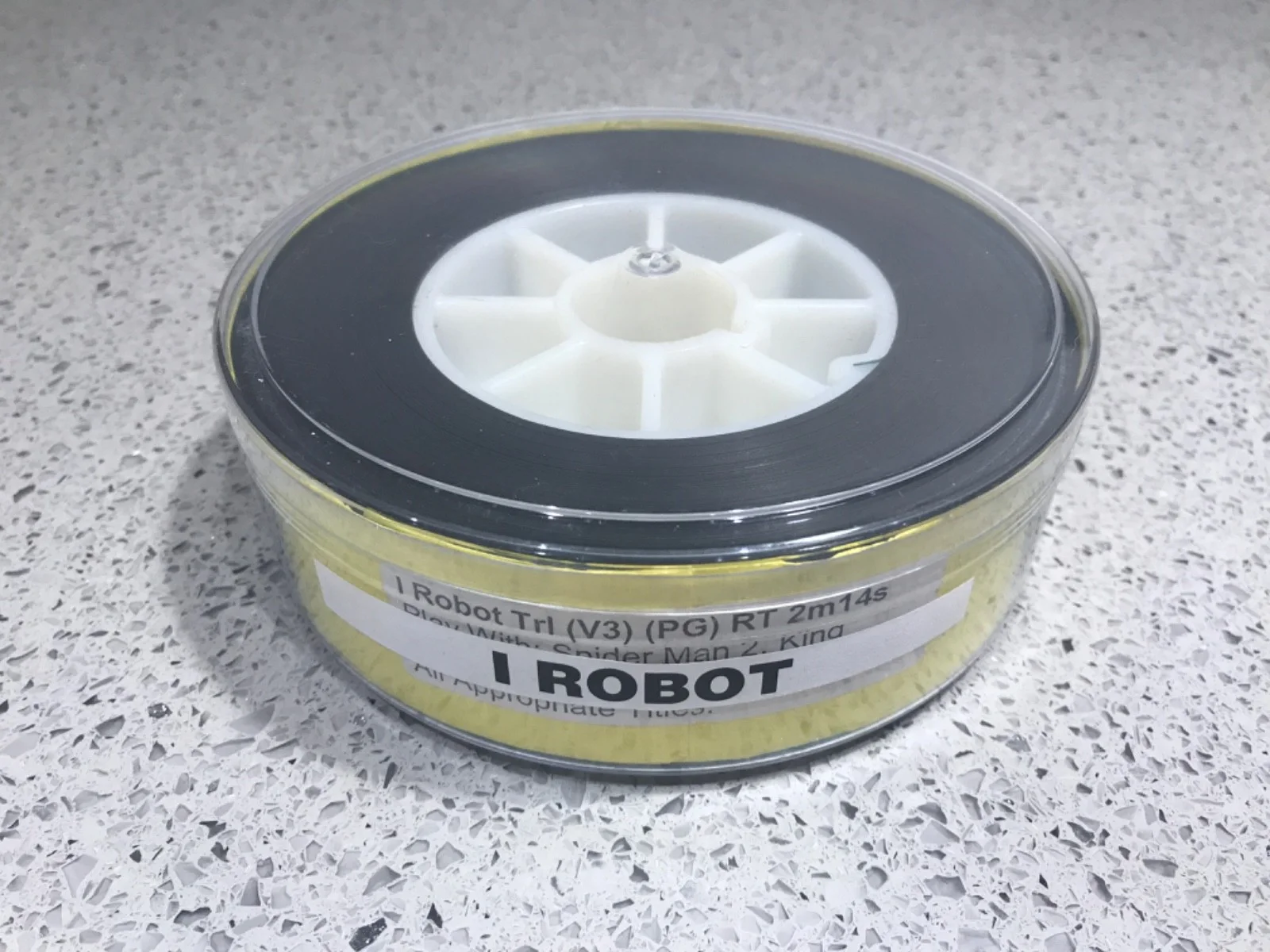 35mm Movie Trailer Film Cell Cinema Reel - I, ROBOT v3 Flat (2004) - Will Smith, изображение 4