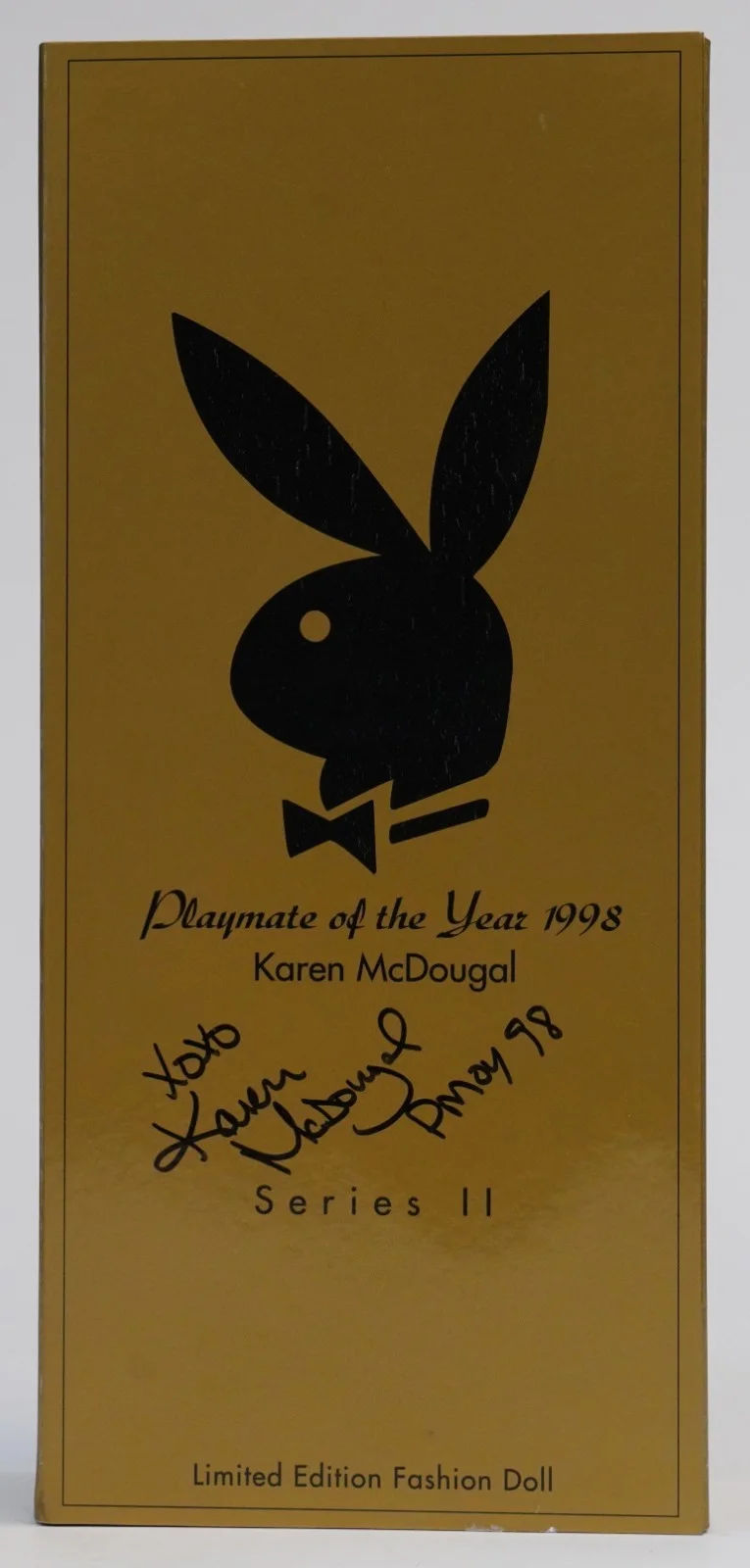 Karen McDougal — Karen McDougal Signed 2002 Playboy Playmate PMOY 1998 Fashion Doll BAS COA Auto, image 3