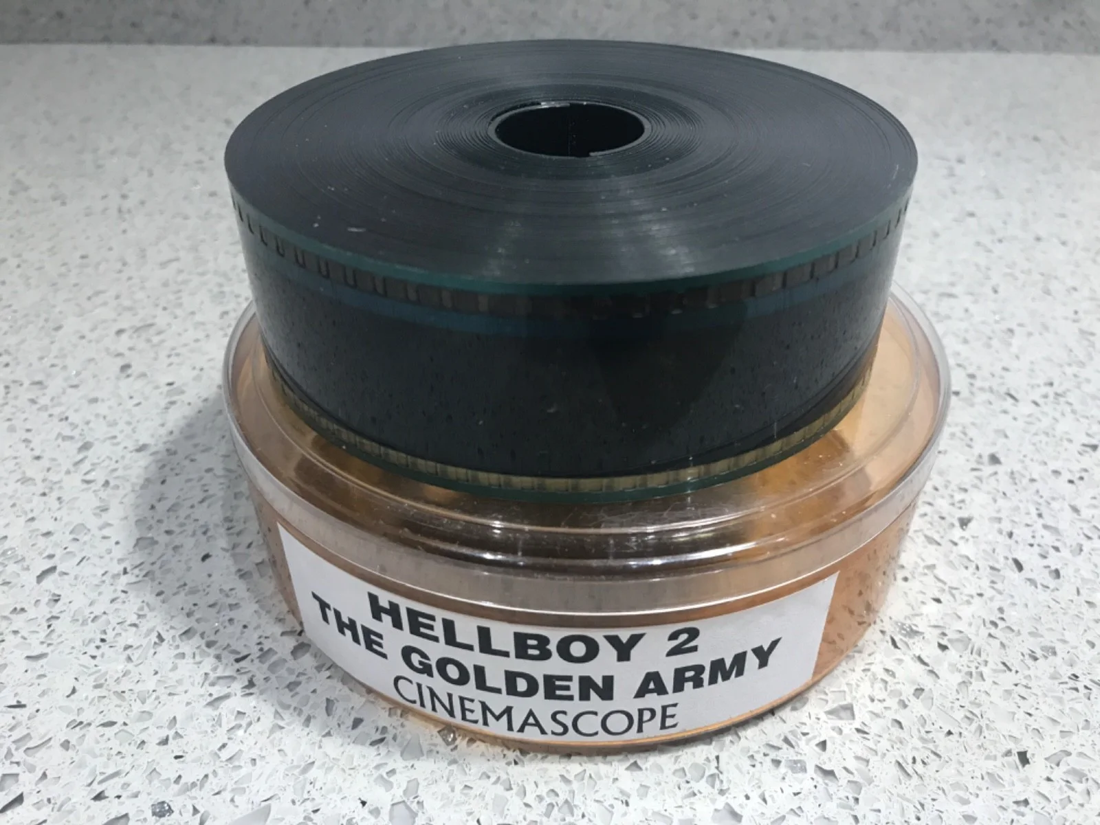 35mm Movie Trailer Film Cell Cinema Reel - HELLBOY 2 : THE GOLDEN ARMY (2008), изображение 2