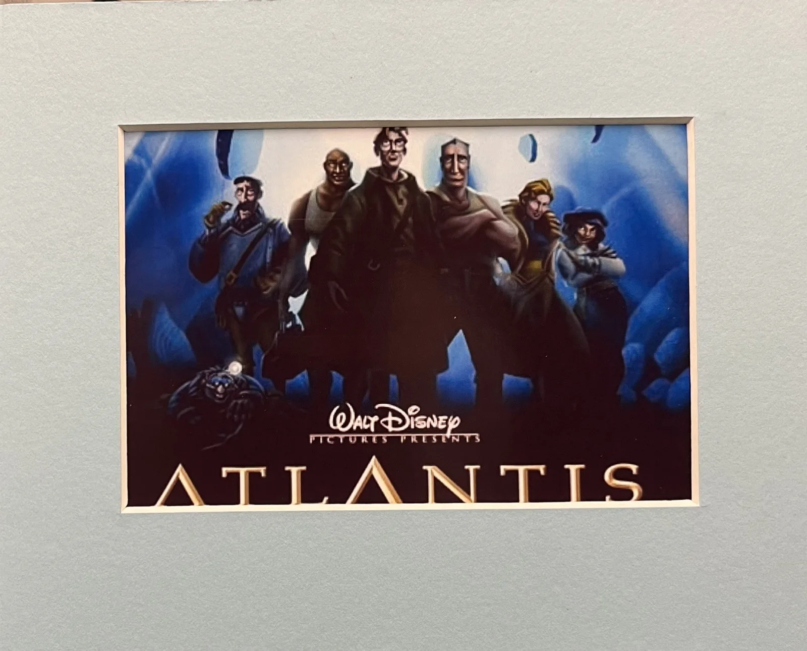ATLANTIS The Lost Empire. 35mm Film Cell Mounted Display, image 2