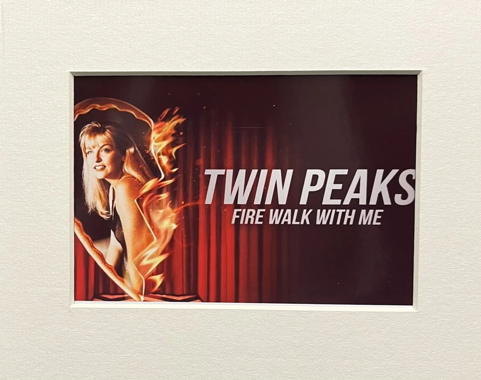 TWIN PEAKS. Fire Walk with. Me. 35mm Film Cell Mounted Display, изображение 3