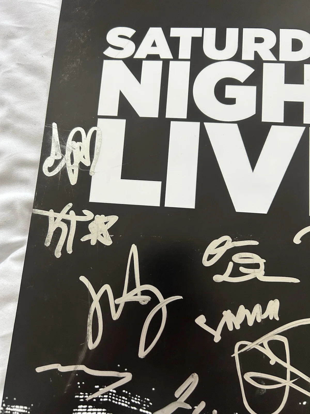 SEASON 51 CAST — Saturday Night Live SNL Season 51 Cast Signed 12x18 Poster Keenan JSA COA, изображение 3