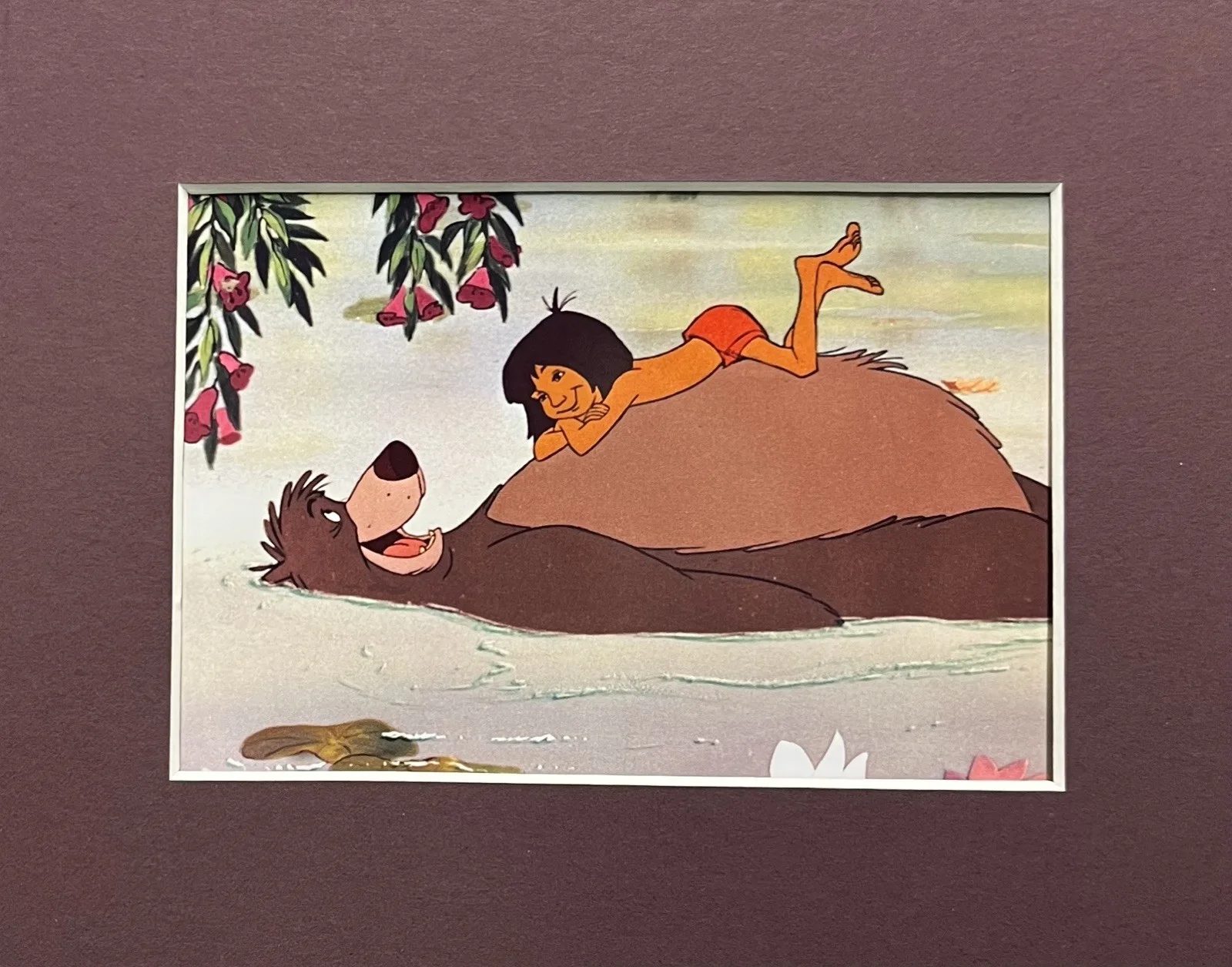THE JUNGLE BOOK. 35mm Film Cell Mounted Display, image 3
