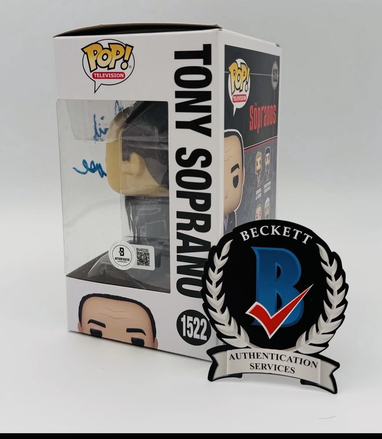 David Chase — DAVID CHASE SOPRANOS CREATOR SIGNED TONY SOPRANO FUNKO POP AUTOGRAPH + BECKETT, изображение 2