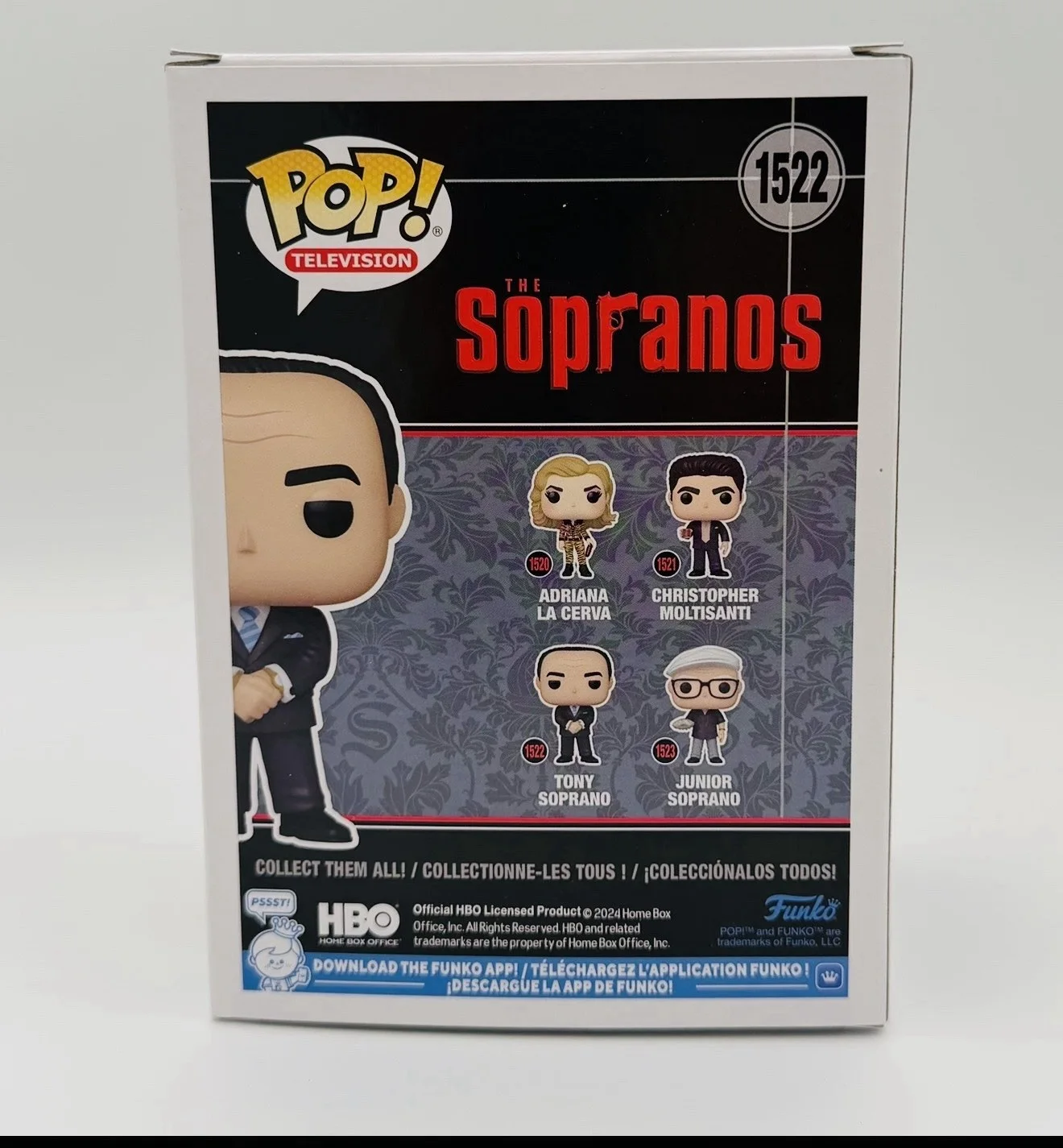 David Chase — DAVID CHASE SOPRANOS CREATOR SIGNED TONY SOPRANO FUNKO POP AUTOGRAPH + BECKETT, изображение 3