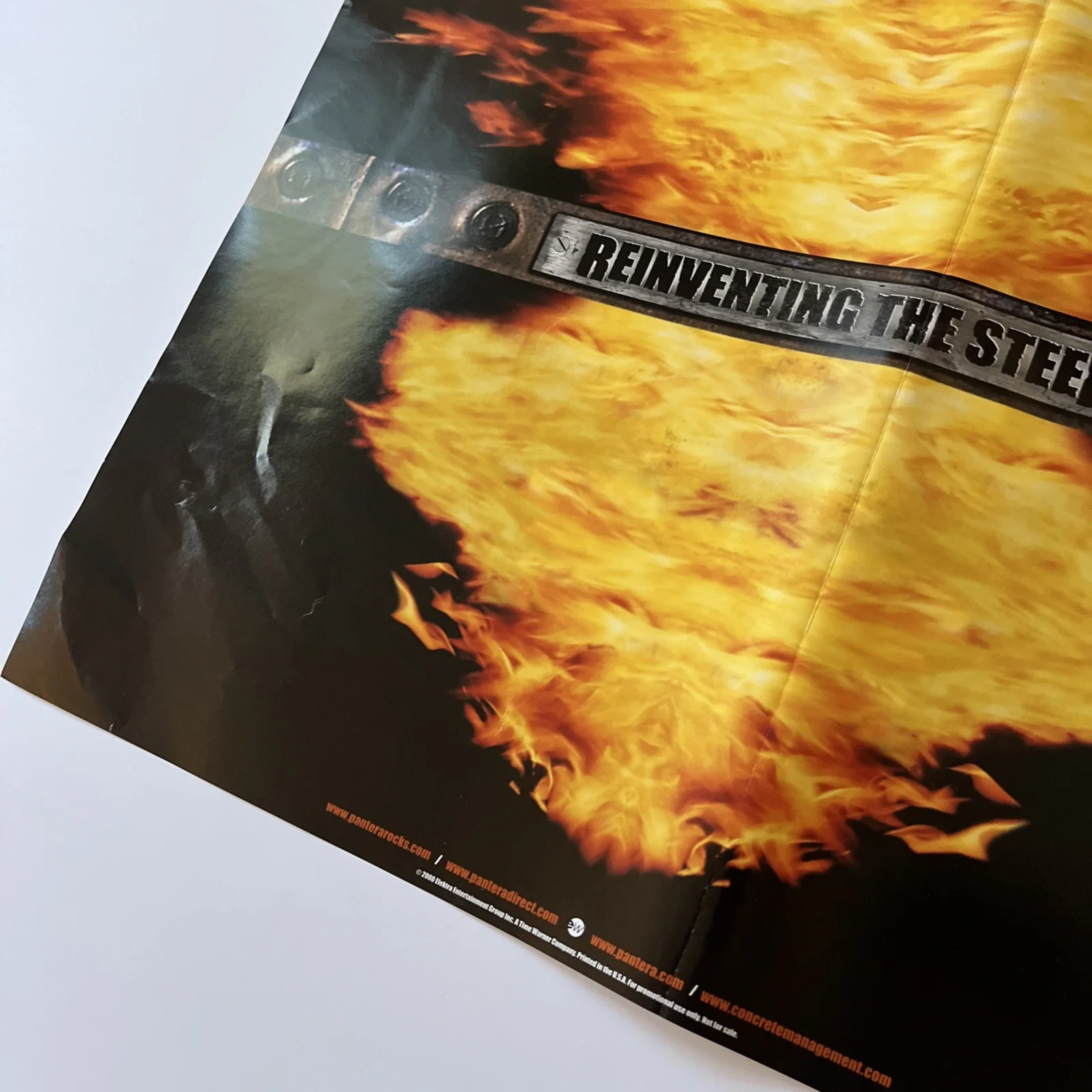 Pantera Reinventing The Steel Vintage Original Y2K Poster, image 5