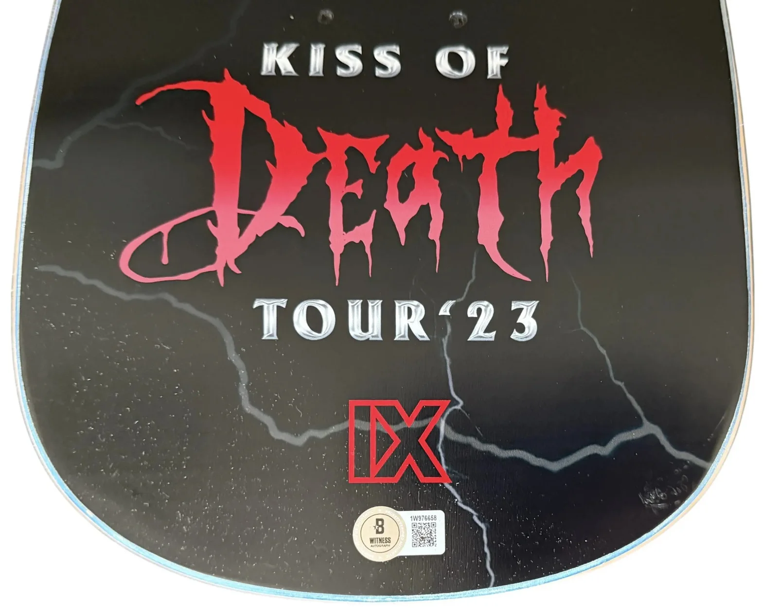 Spencer Charnas — Spencer Charnas signed Skate Deck KOD Tour Ice Nine Kills Beckett Authentication, image 5