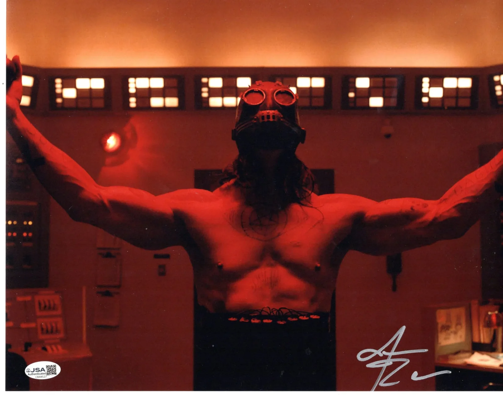 James Preston Rogers — James Preston Rogers signed 11x14 Photo Psycho Killer JSA Authentication