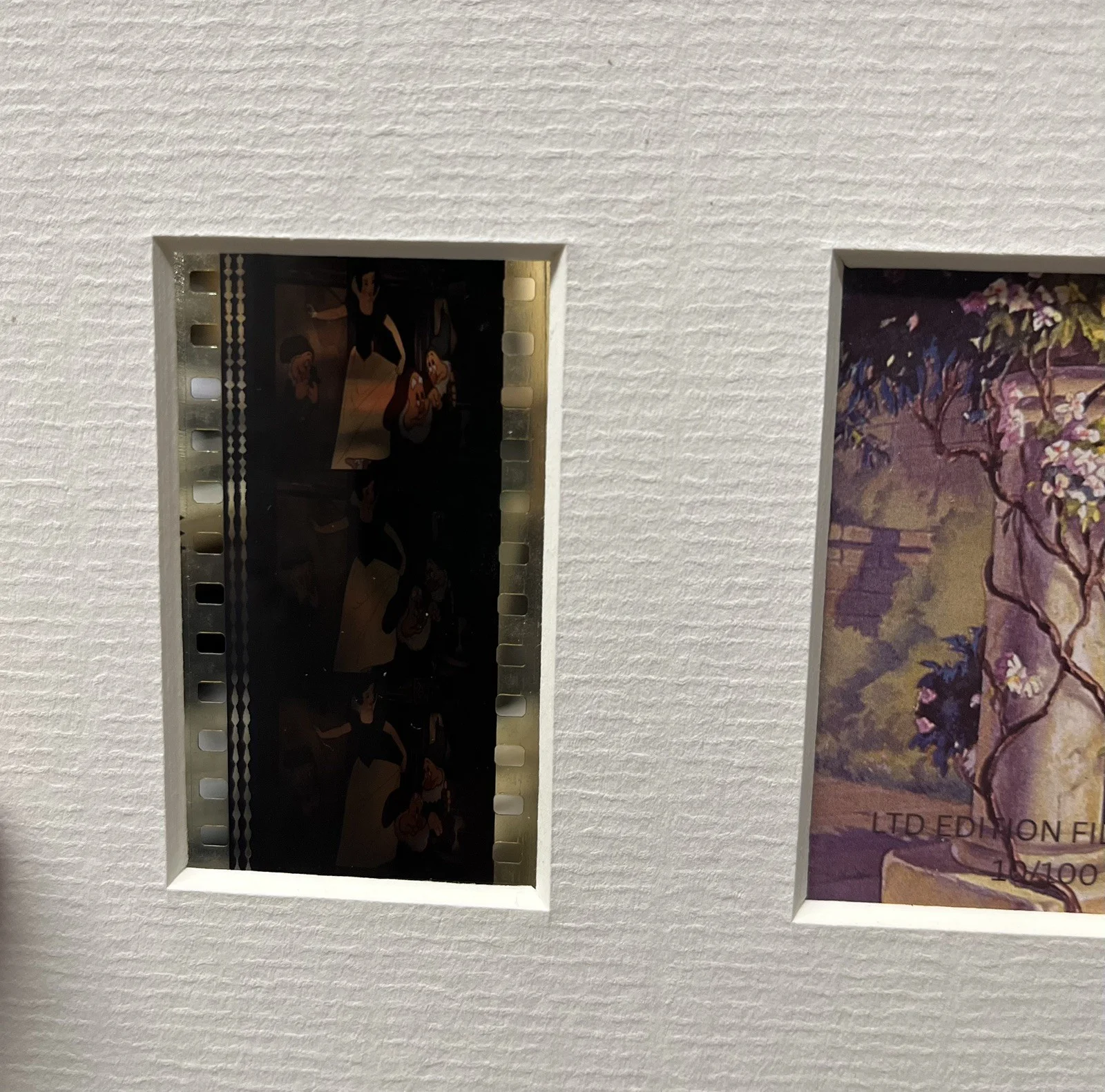 SNOW WHITE . And the Seven Dwarfs. 35mm Film Cell Mounted Display, изображение 4