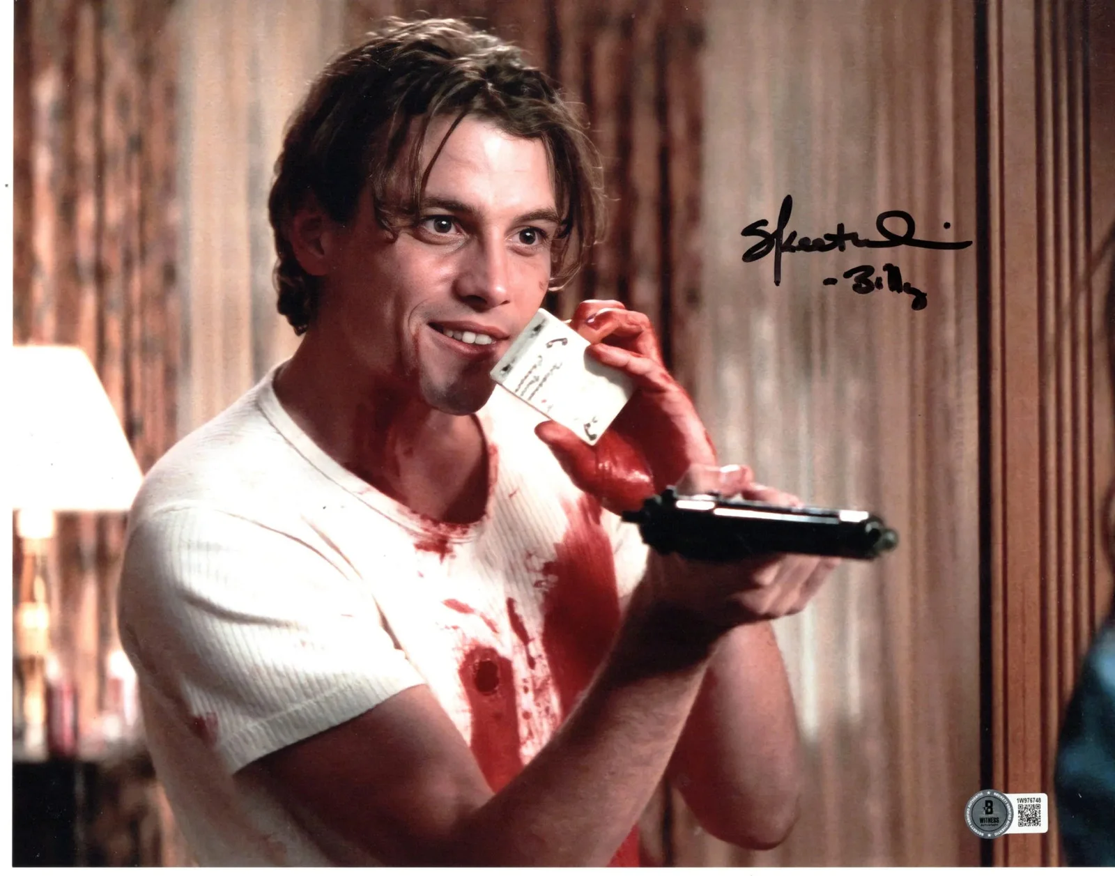 Skeet Ulrich — Skeet Ulrich signed 11x14 Photo Billy Loomis Scream Beckett Authentication
