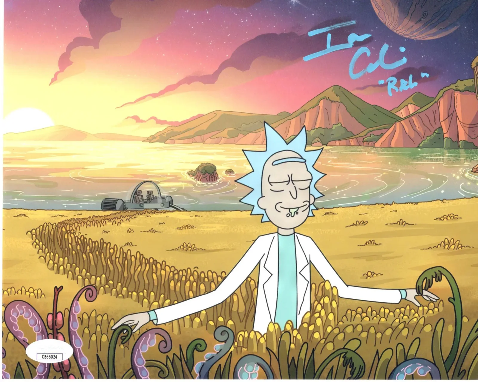 Ian Cardoni — Ian Cardoni signed 8x10 Photo Rick Sanchez Rick and Morty JSA Authentication