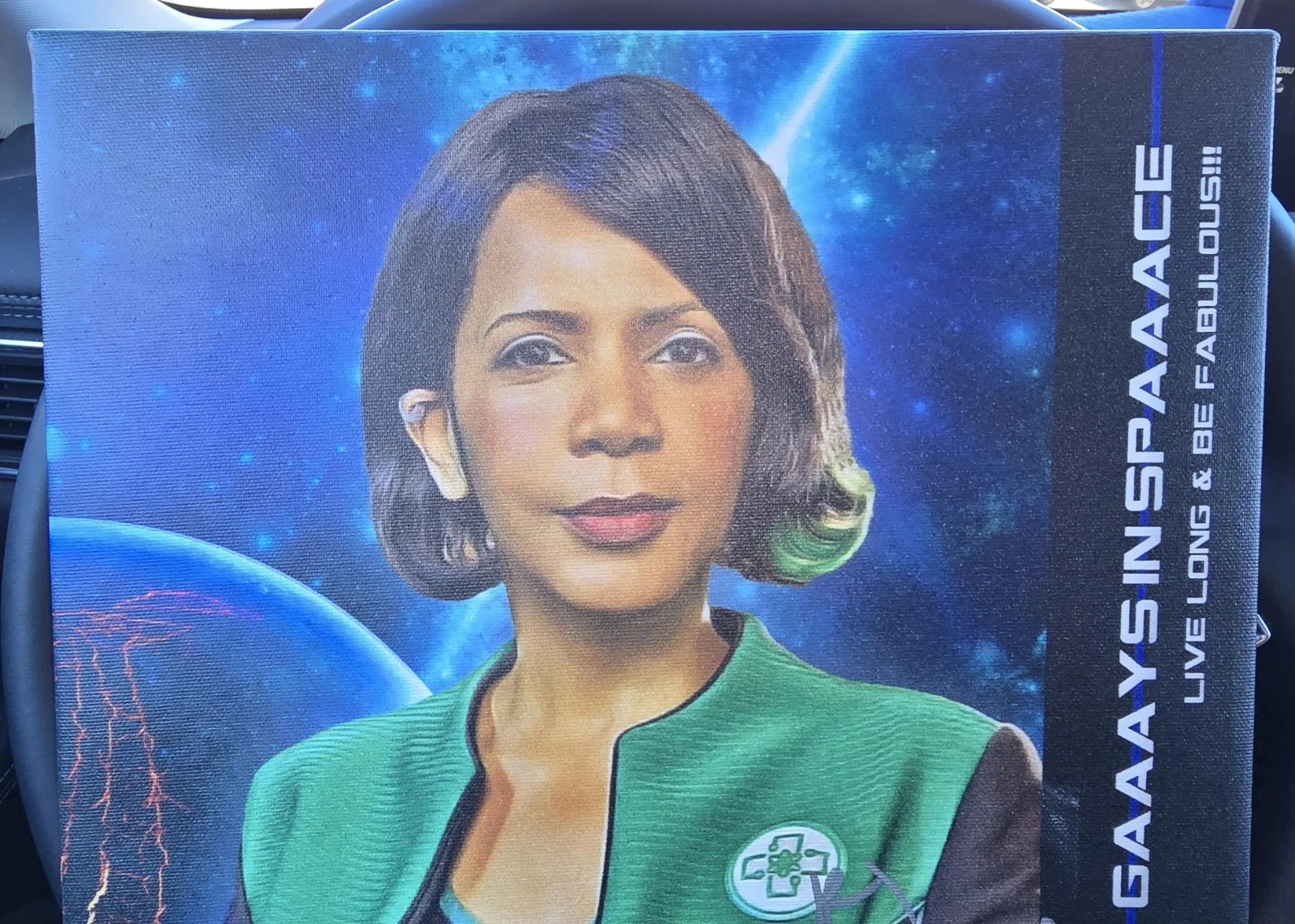 Penny Johnson Jerald — Penny Johnson Jerald Signed 11x14 Canvas Print Dr Claire Finn Orville Comic Con, image 2
