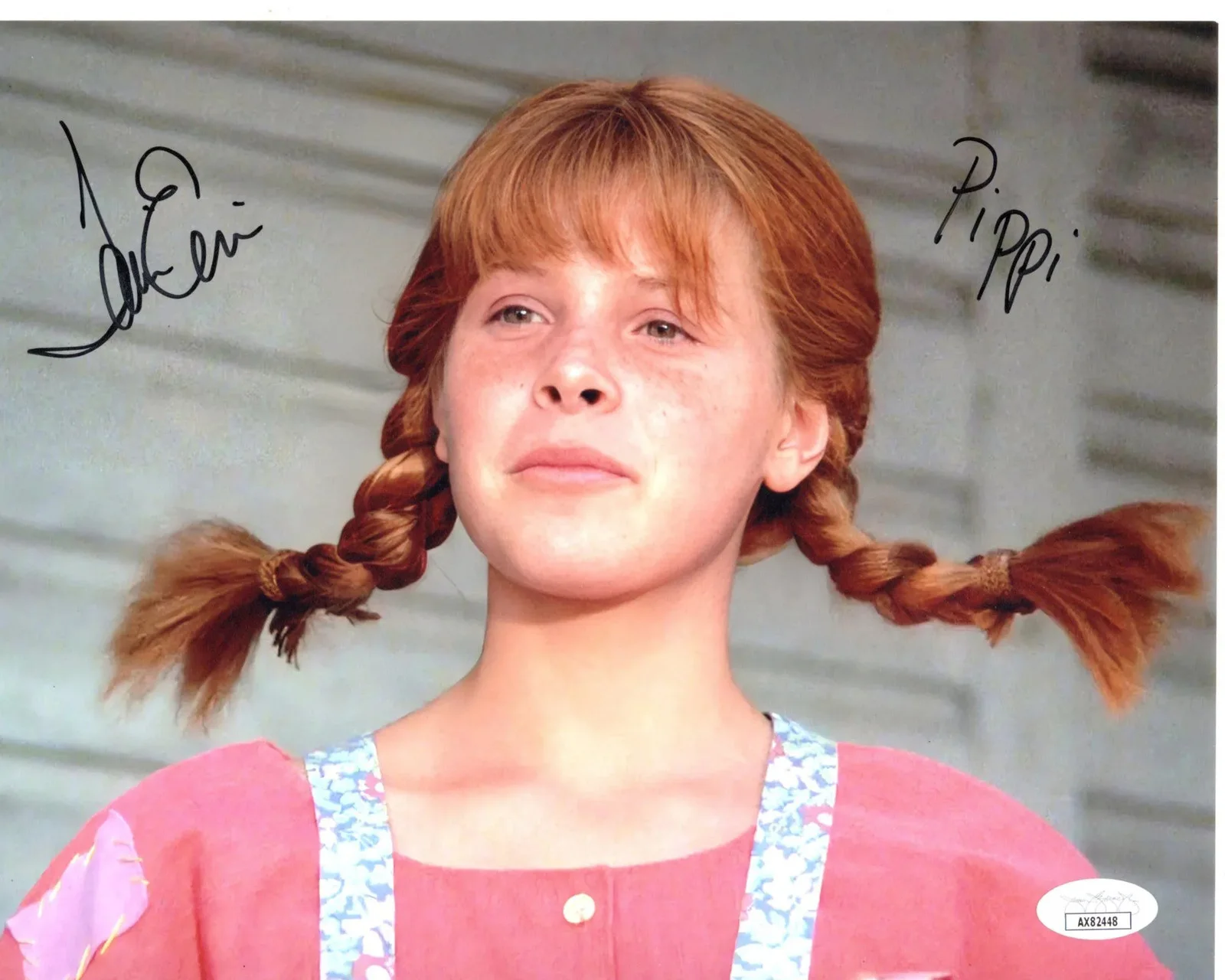Tami Erin — Tami Erin signed 8x10 Photo The New Adventures of Pippi JSA Authentication
