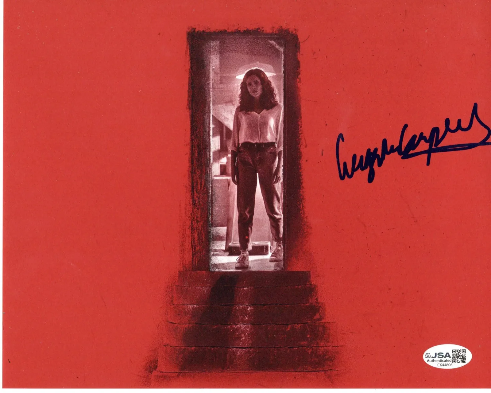 Georgina Campbell — Georgina Campbell signed 8x10 Photo Tess Barbarian JSA Authentication