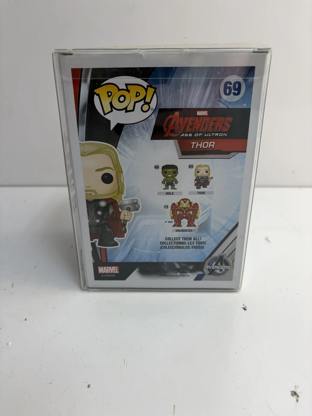 Chris Hemseworth — Signed Funko Pop #69 - THOR - Avengers Age OF Ultron - Chris Hemsworth, image 4