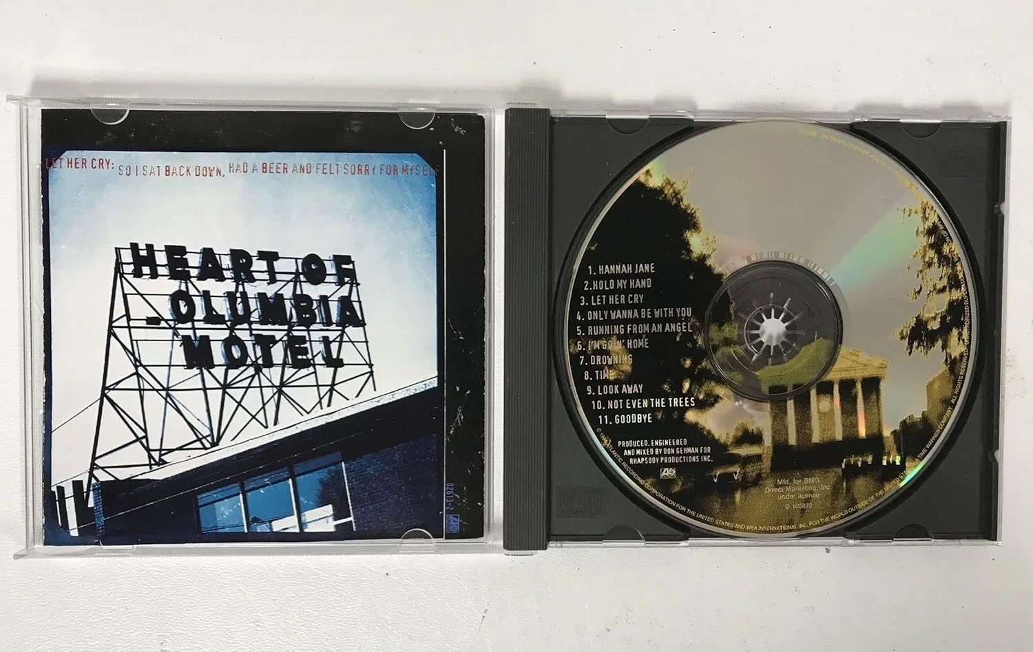 Darius Rucker Signed Autographed "Hootie & The Blowfish" Music CD, изображение 2