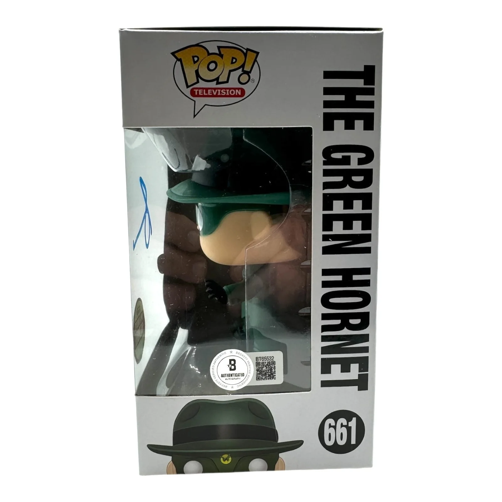 Seth Rogen — Seth Rogen Signed Autograph The Green Hornet Funko Pop 661 Beckett BAS, image 2